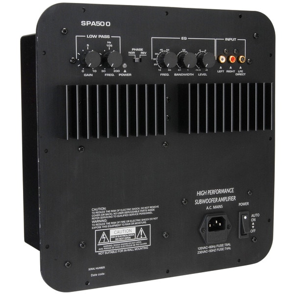 Main product image for REFURBISHED Dayton Audio SPA500 500W Subwoofer Pl 88-300-807